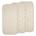 mushie Water Repellent Changing Pad Liners | Cotton (Bees Combo)