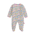 Magnetic Me Girls Modal Magnetic Baby Footie Pajamas | Silky Soft Modal Fabric | Chelsea Ruffle | 12-18 Months
