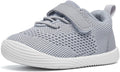 MORENDL Toddler Sneakers Baby Boys & Girls Barefoot Shoes Lightweight Breathable Walking Running Tennis Athletic Sport Shoes