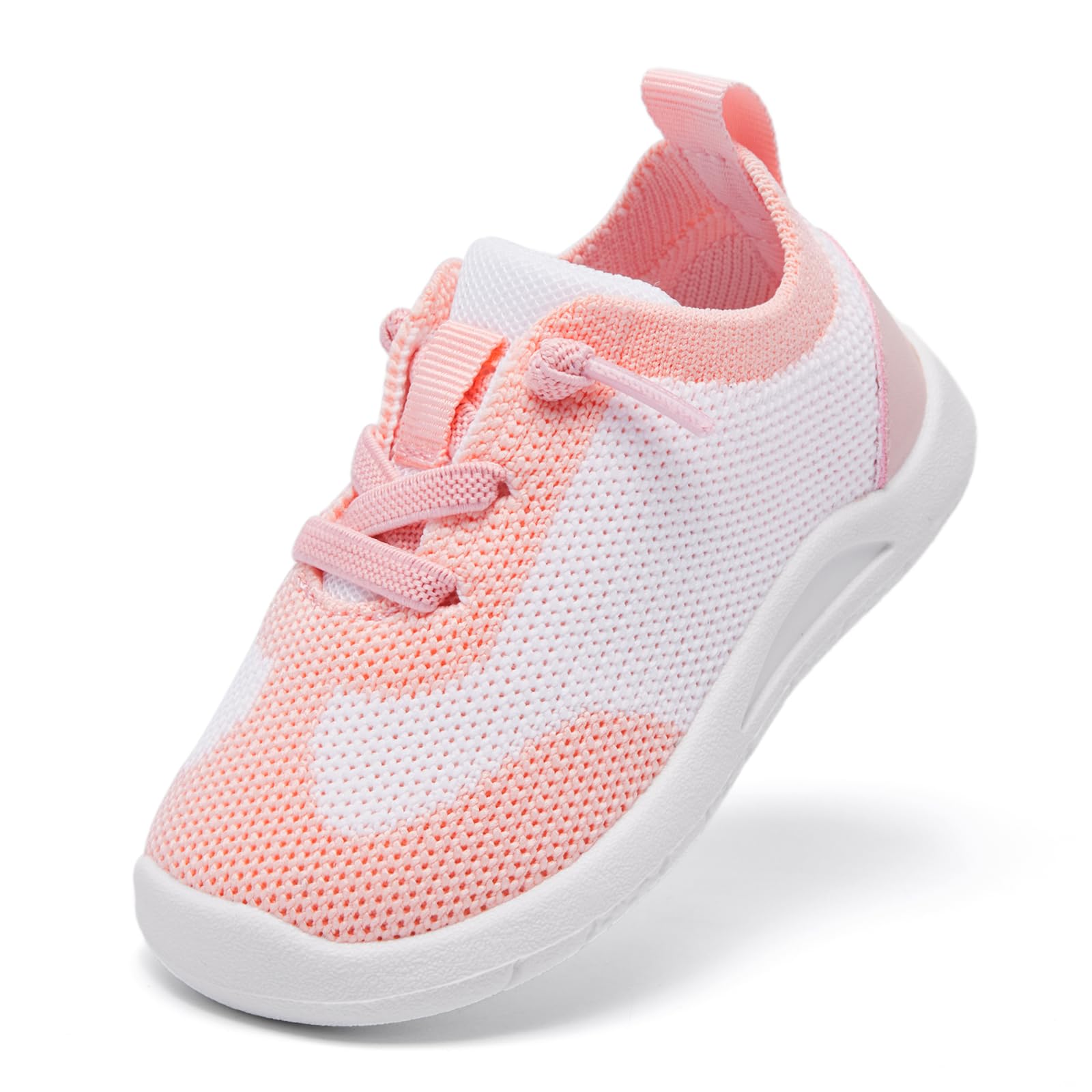 MORENDL Toddler Shoes Baby Walking Sock Shoes Infant Sneakers Boy Girl Barefoot Tennis Shoe Non-Slip Brethable