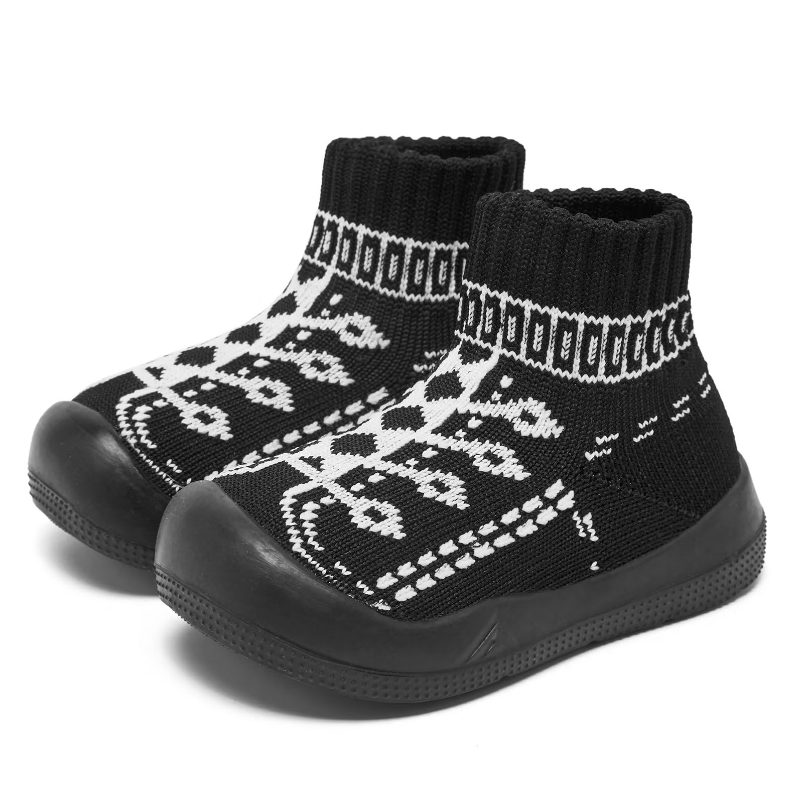 Eashi Baby Boy Girls Sock Walking Shoes Infant Non-Slip Slippers Sneakers