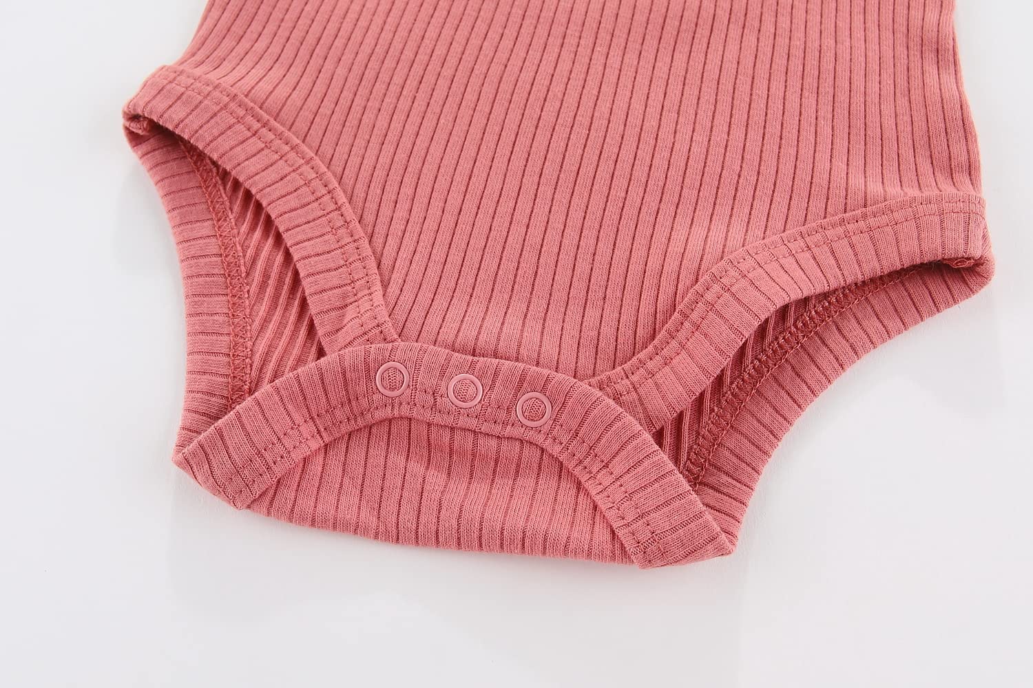 Kiddiezoom Newborn Baby Unisex Cotton One-Piece Bodysuits Baby Gift 5-Pack Clothes