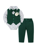 Coco&RARA Baby Boy Clothes Suits Formal Gentleman Wedding Outfits 0-24M