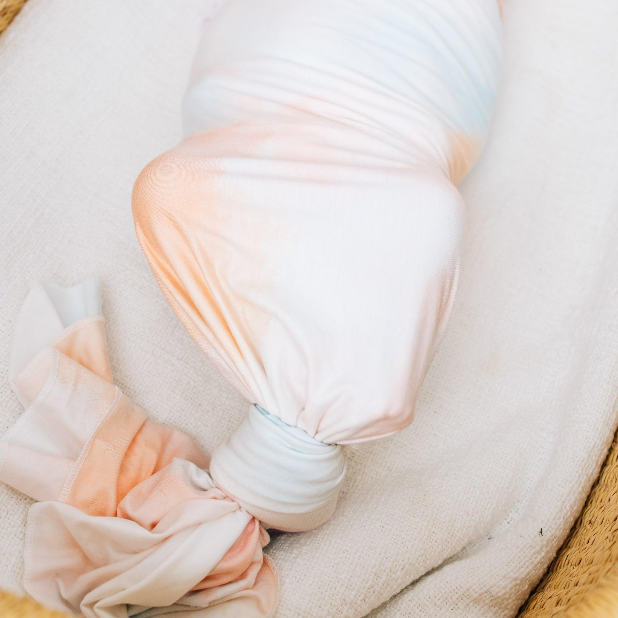 Copper Pearl Swaddle Blankets for Newborns | Soft Stretchy Receiving Blankets for Boys and Girls | Large 46 x 46 Inch Baby Blankets | Lightweight and Breathable Swaddles | Nova