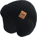 POXIMI Baby Boy Winter Hat Toddler Warm Beanie Girl Knit Hats with Earflap Kid Cute Earmuffs