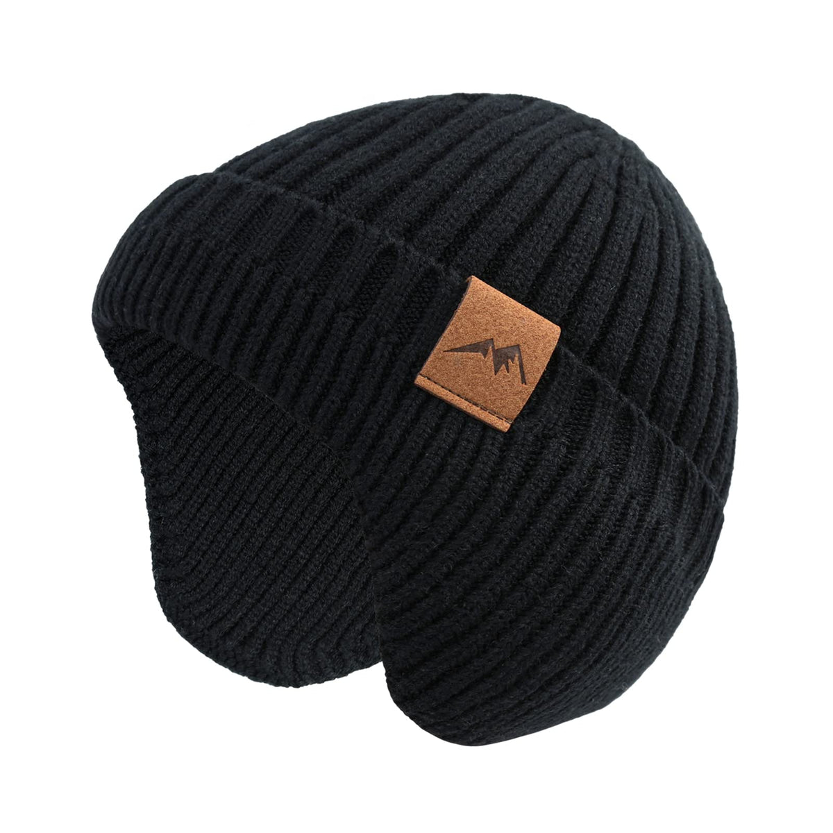 POXIMI Baby Boy Winter Hat Toddler Warm Beanie Girl Knit Hats with Earflap Kid Cute Earmuffs Blue