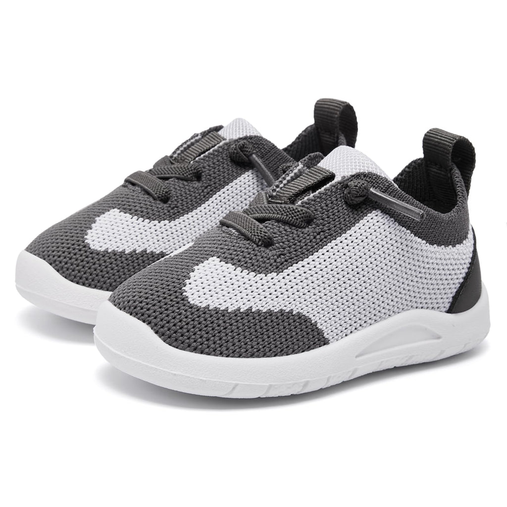 MORENDL Toddler Shoes Baby Walking Sock Shoes Infant Sneakers Boy Girl Barefoot Tennis Shoe Non-Slip Brethable
