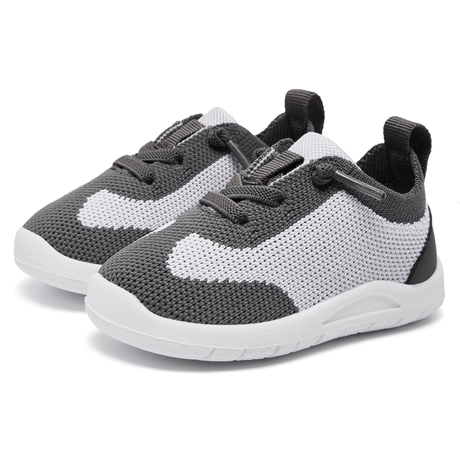 MORENDL Toddler Shoes Baby Walking Sock Shoes Infant Sneakers Boy Girl Barefoot Tennis Shoe Non-Slip Brethable