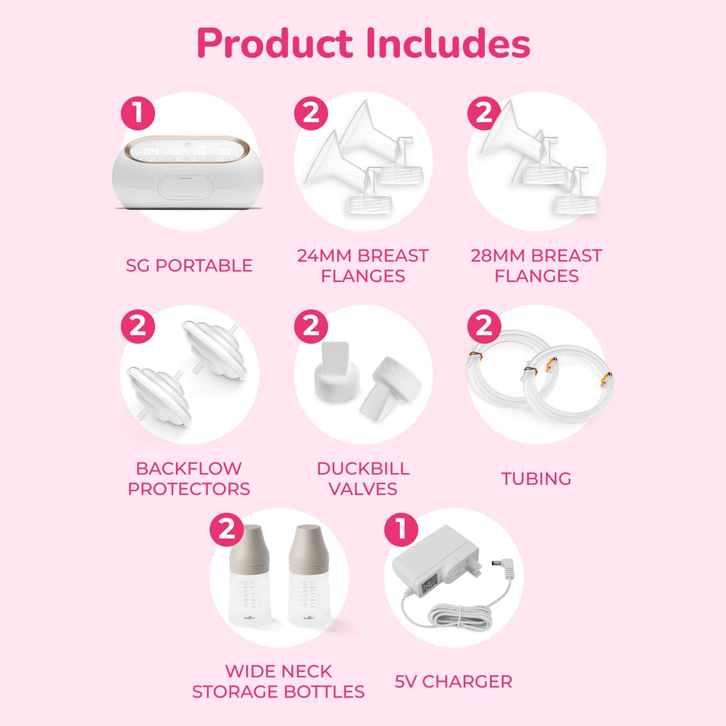 Spectra Baby Synergy Gold Portable Dual Adjustable Electric Breast Pump