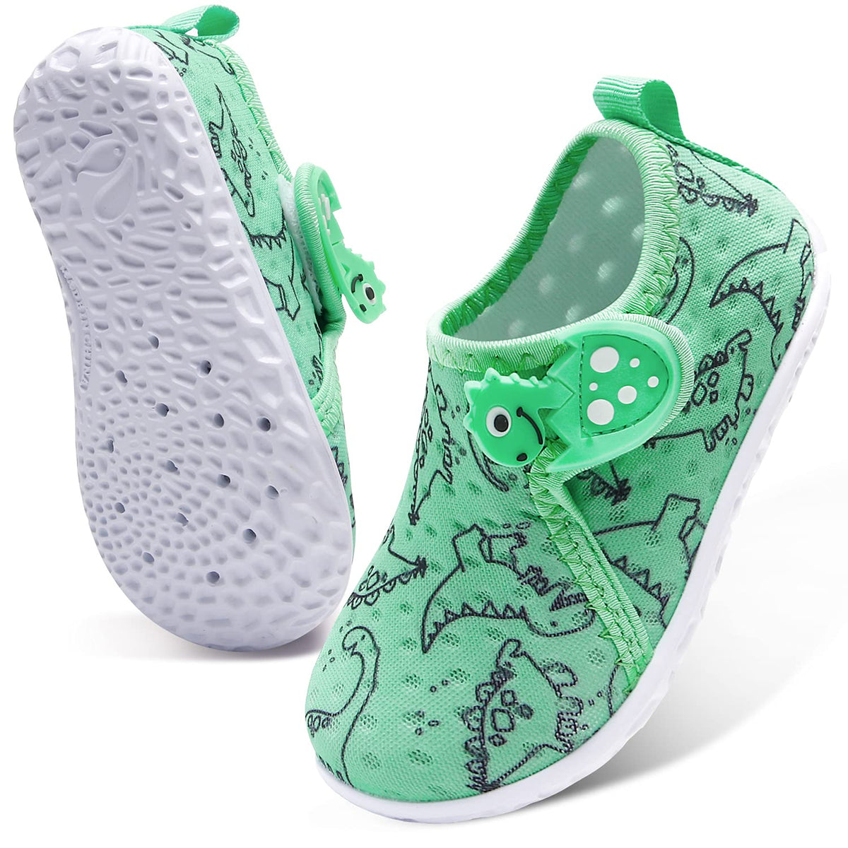 Baby Boys Girls Water Sports Shoes Barefoot Kids Aqua Sneakers Beach Swim Shoes White 0-6 Months Infant