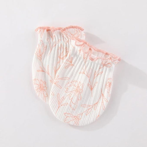 5 Pairs Unisex Baby Mittens No-Scratch 0-6 Months New Born