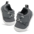 FEETCITY Baby Boys Girls Shoes First Walker Shoes Wide Infant Shoe Baby Sneakers Breathable Bear Toddler Barefoot Shoe 12-18 Months