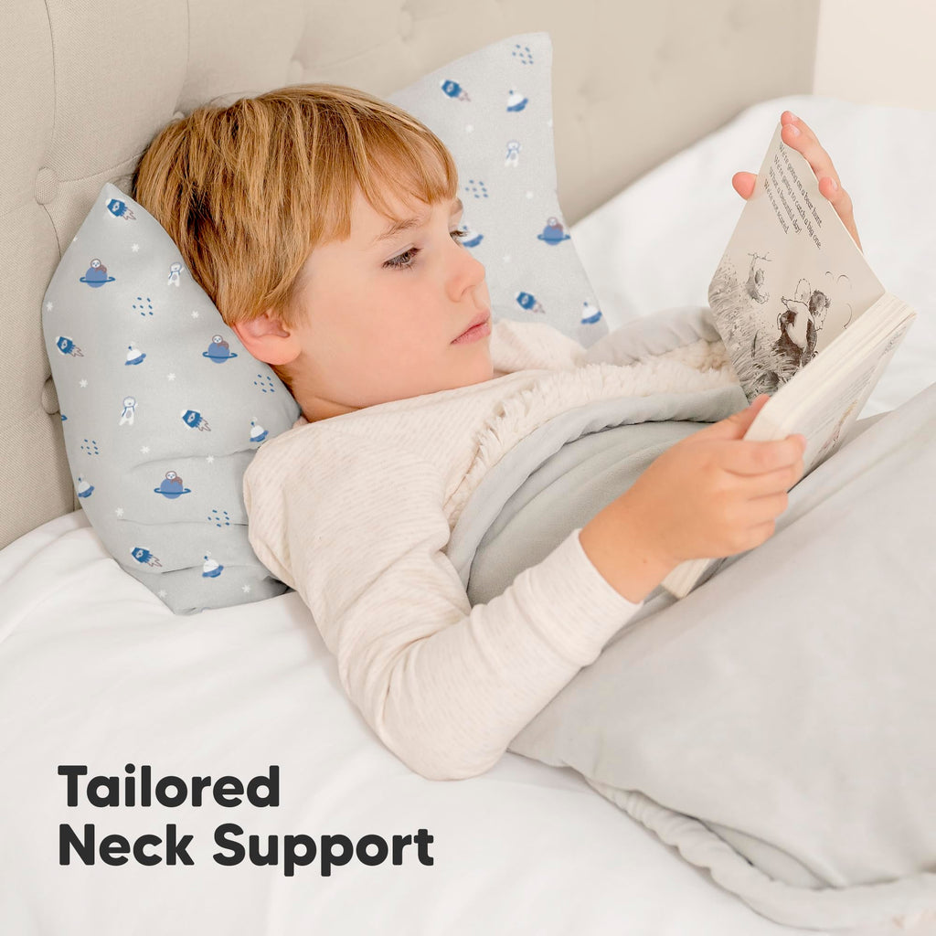Toddler Pillow with Pillowcase, 13x18 My Little Dreamy Pillow (Cosmo)