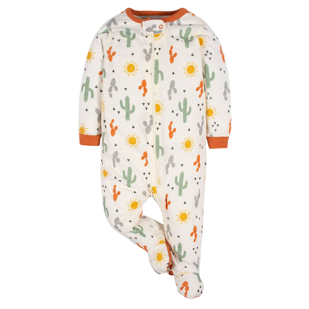 Gerber Unisex Baby 4 Pack 'N Play Footie And Toddler Sleepers, Southwest, Preemie US