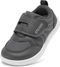 Toddler Wide Toe Box Barefoot Shoes Boys Girls Sneakers Kids Tennis Shoes Preschool Non Slip Lightweight Comfortable First Walking Shoes Running Outdoor Activities