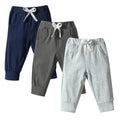 DREAM BUS Pack of 3 Toddler Jogger Pants with Pocket Toddler Boy Sweatpants Baby Boy Pants Infant Newborn Leggings