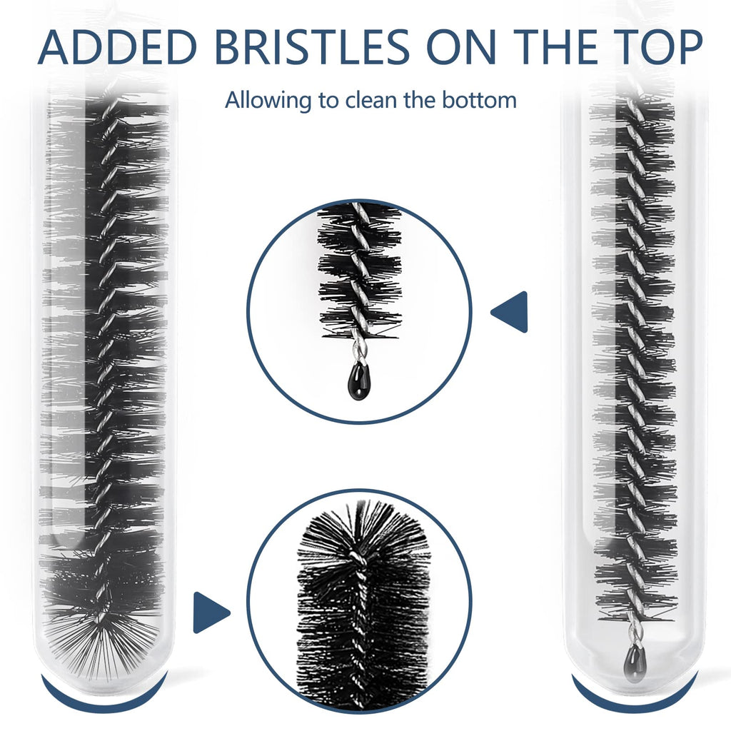 Ixiaoyoo 12 Pcs Straw Cleaner Brushes Set, 8.2 Inch Nylon Cleaning Brush