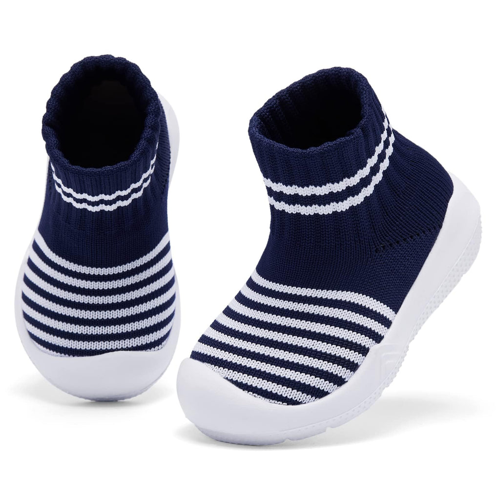 MORENDL Baby Shoes Toddler Walking Sock Shoes Infant Boy Girl Slip On Sneakers First Walker Slippers