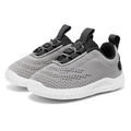 MORENDL Toddler Sneakers Baby Slip On Walking Shoes Non-Slip Breathable Boys & Girls Running Shoes Infant Tennis Shoes Darkgrey 6-9 Months Size 3.5