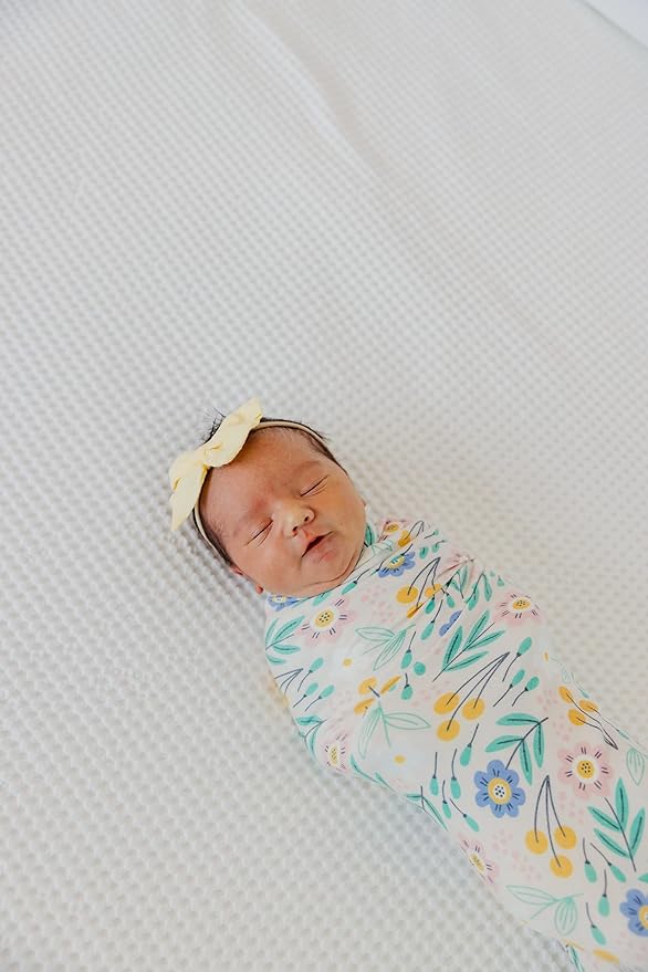 Copper Pearl Baby Swaddle Blanket - Premium Knit Baby Blanket, Large Soft Stretchy Receiving Blankets for Baby Boy and Girl, Swaddles for Newborn, Infant, and Toddler (Clara)
