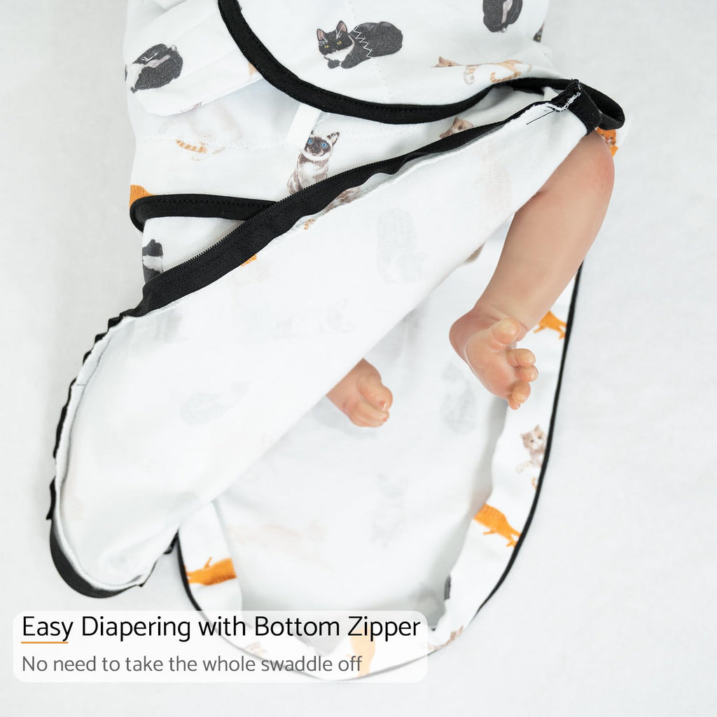 LollyBanks Newborn Swaddle,100% Organic Cotton Baby Swaddle for Newborn