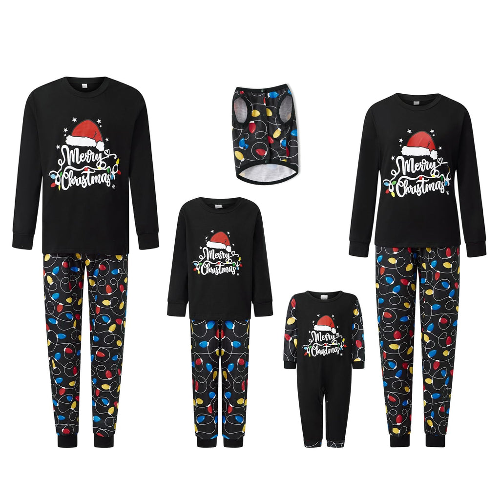Awoscut Family Christmas Pajamas Matching Pajamas for Family, Xmas PJs Sets Holiday Sleepwear (on-23, Baby, 9 Months)