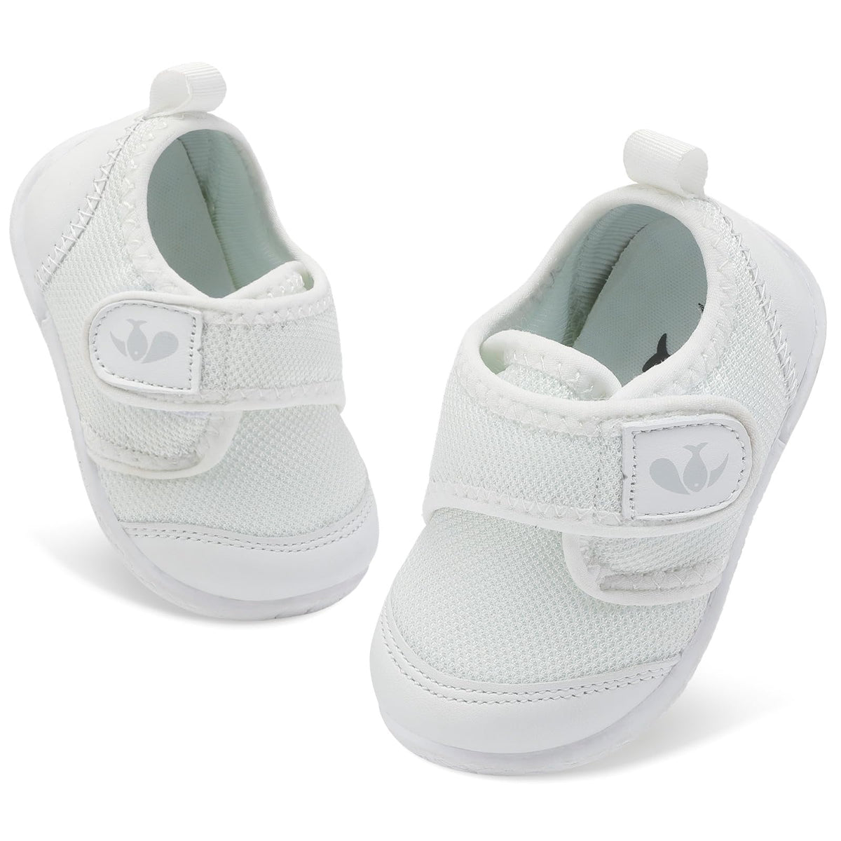 FEETCITY Baby Boy Girl Non-Skid Indoor Infant Walking Shoes Breathable Warm Elastic Sock Shoes with Memory Sole Protect Toes Outdoor Sneakers Flowers
