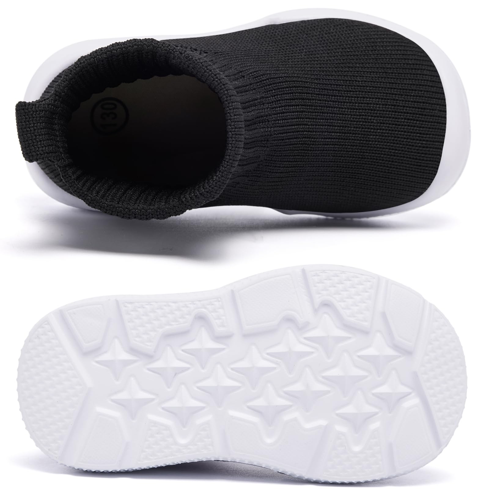 MORENDL Baby Shoes Infant Walking Shoes Non-Slip Breathable Toddler Sneakers Boys & Girls Slipper Socks
