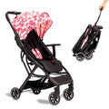 COOL KIDS Compact Travel Stroller, Premium Grey Foldable Baby Stroller