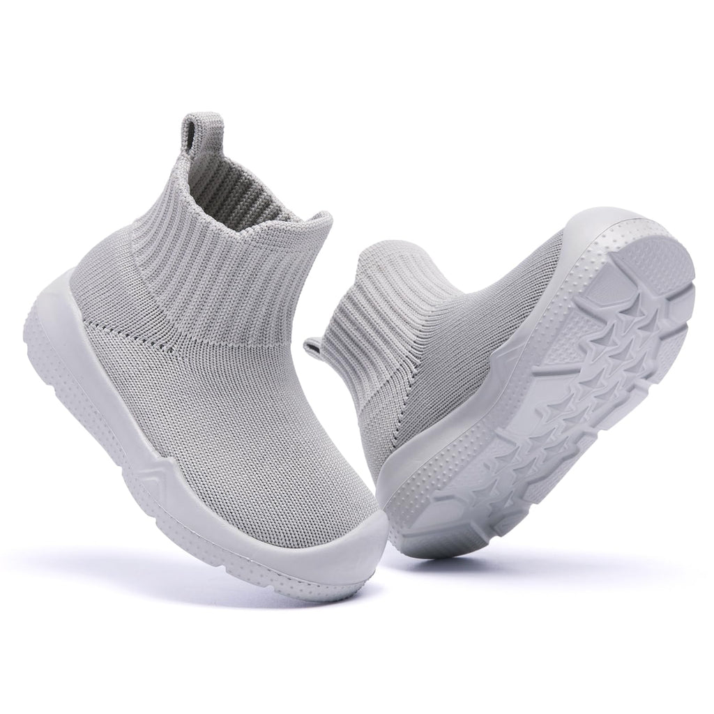 MORENDL Baby Shoes Infant Walking Shoes Non-Slip Breathable Toddler Sneakers Boys & Girls Slipper Socks