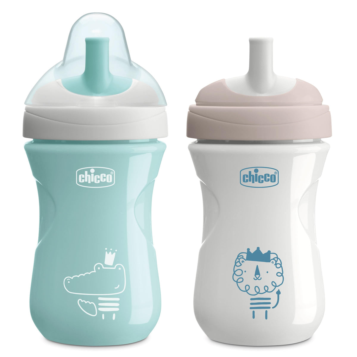 Chicco Sport Spout Training Sippy Cup for Toddlers 9m+, 9oz 2-Pack