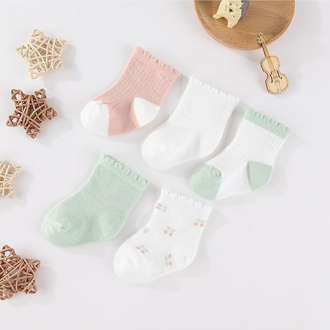 15 Pack Infant Hats Gloves Socks Unisex Baby Boy Girl Accessories Set Cotton New Born Caps Mittens