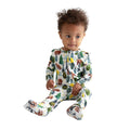 Posh Peanut Convertible Baby Sleepers, Boy Toddlers Footless Pajamas