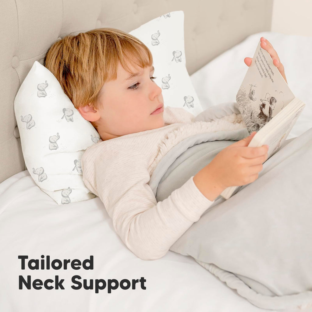 Toddler Pillow with Pillowcase, 13x18 My Little Dreamy Pillow (Elly)