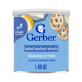 Gerber Apple Harvest Teether Wheels Snack, 1.48 Oz, 6 Pack