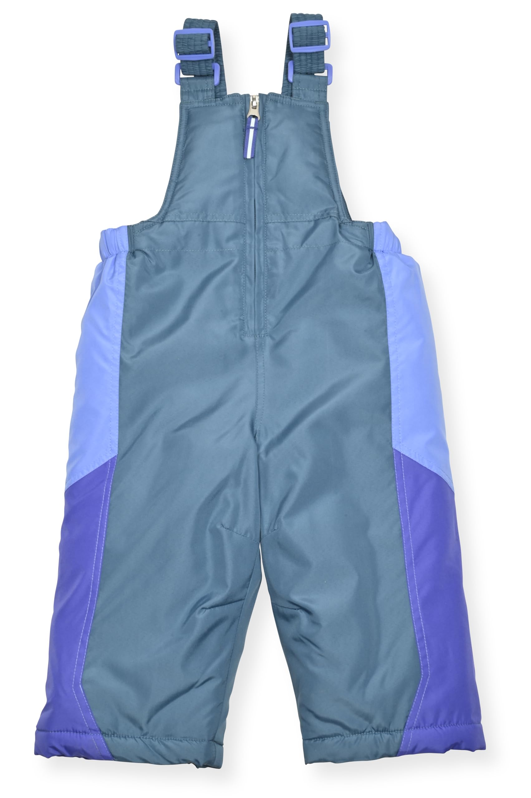 Arctic Quest Girls' Bib Snow Pants and Ski Jacket Water-Resistant Snowsuit For Kids Winter Hooded Jacket, Vibrant Lavender 2, 4