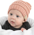 Funky Junque Baby Winter Hat – Cute Newborn Hats, Cozy Warm Infant Beanie, Soft Knit Stocking Stuffer for Babies 0–12 Months