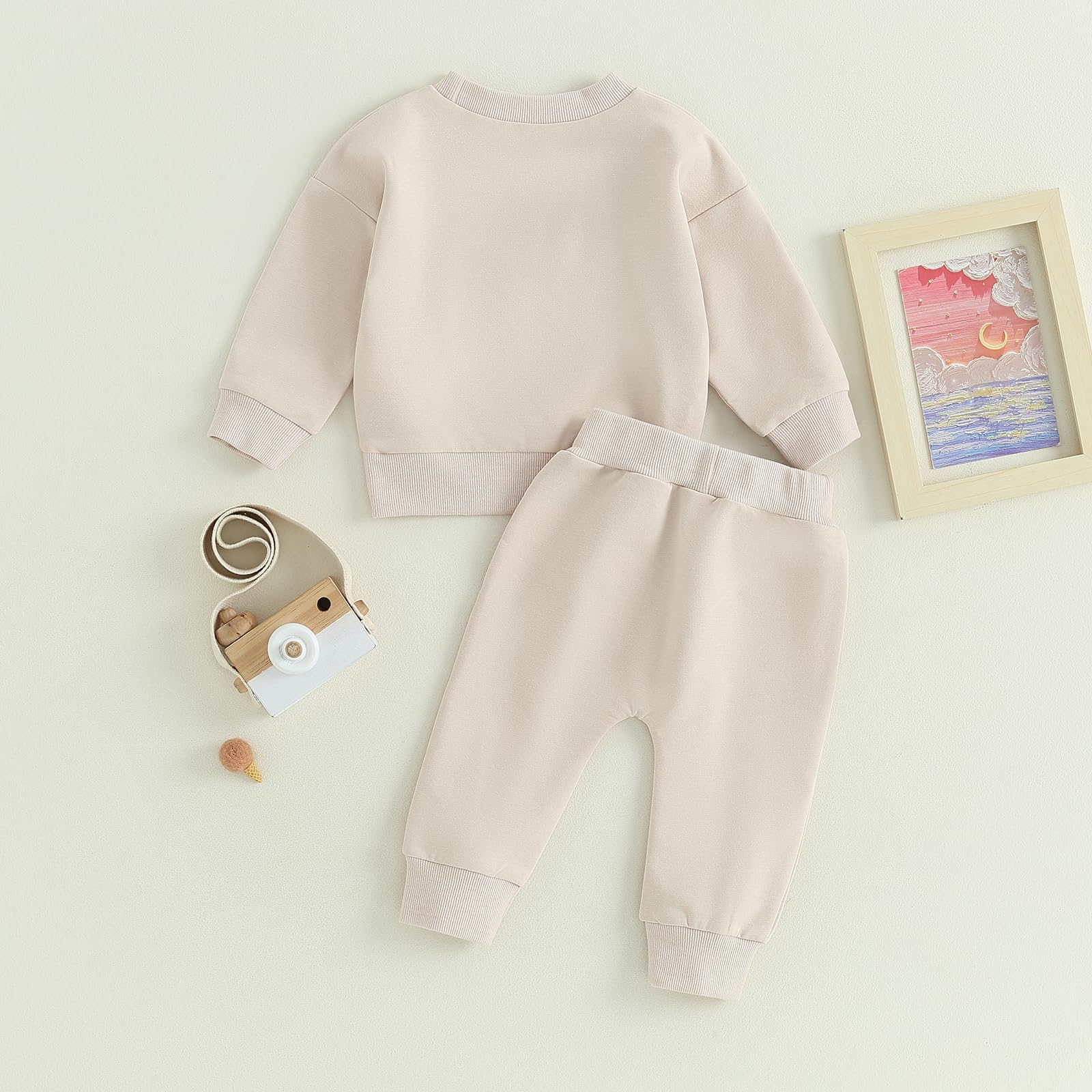 Toddler Baby Girl Clothes 6 12 18 24 Months Fall Outfits Sweatshirt Pants
