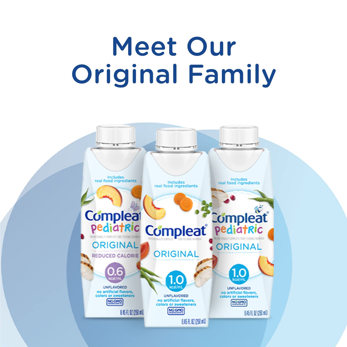 Compleat Pediatric 0.6mL, Unflavored, 24 Pack