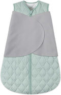 Newborn Sleep Sack Baby Swaddle,3-Way Adjustable Wearable Blanket,Swaddling Sleeping Bag,TOG 2.5 (Green, 0-3 Months)