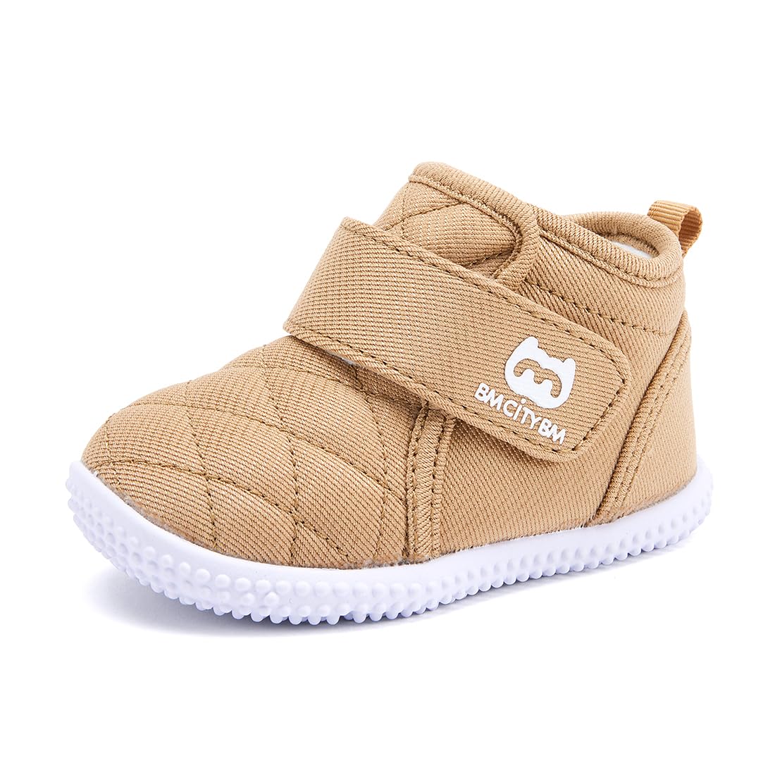 BMCiTYBM Baby Snow Boots Boys Girls Winter Infant Shoes Grey 6-12 Months