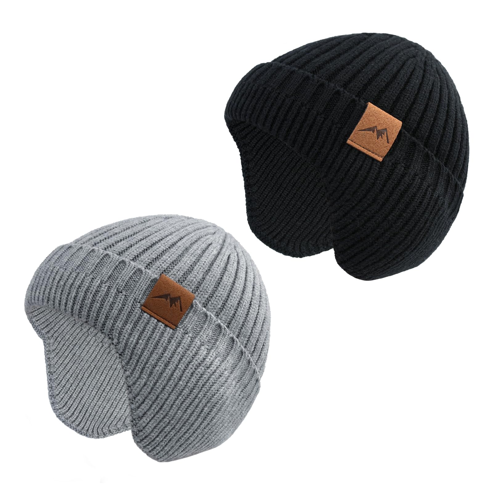 POXIMI Baby Boy Winter Hat Toddler Warm Beanie Girl Knit Hats with Earflap Kid Cute Earmuffs