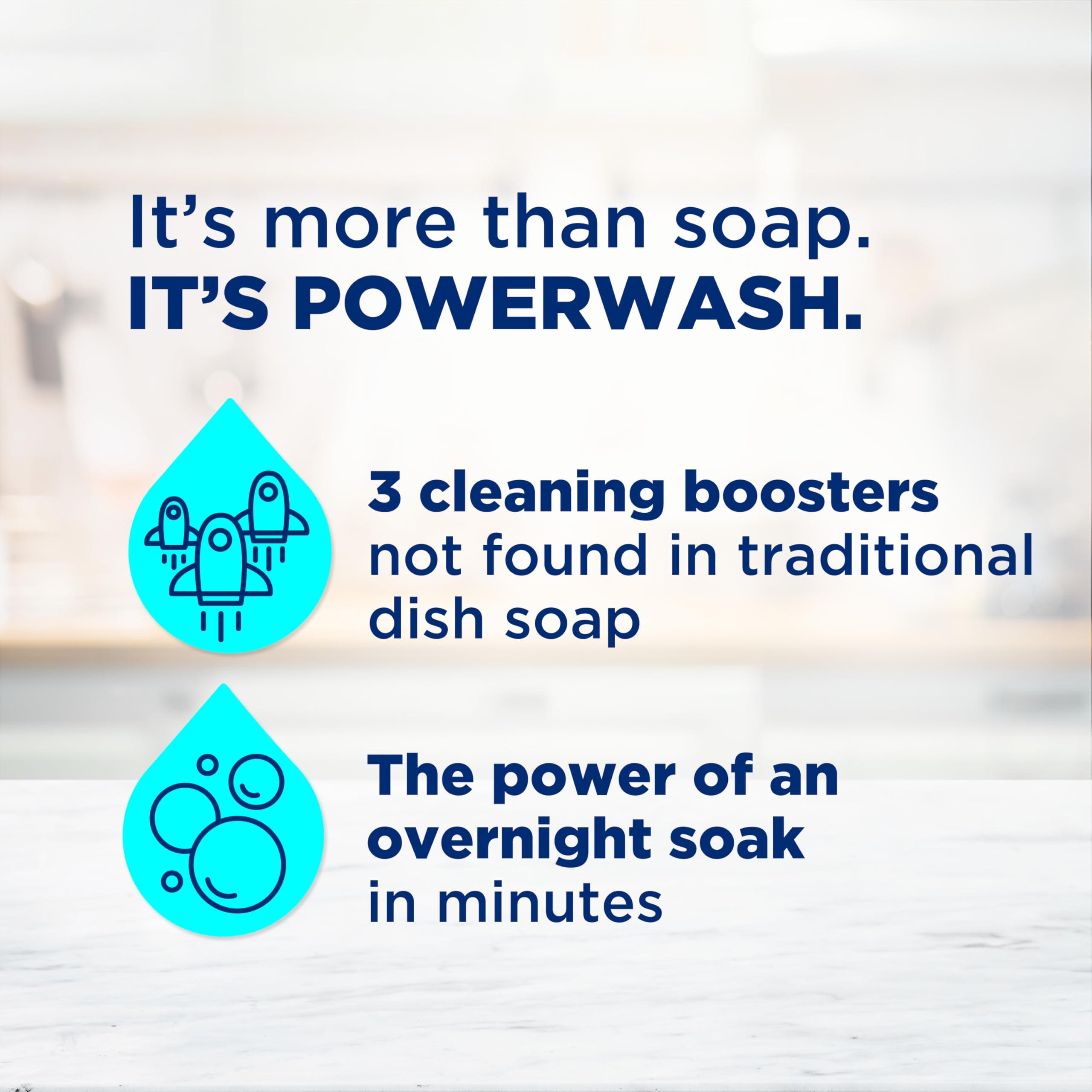 Dawn Powerwash Spray, Dish Soap, Dishwashing Liquid, Fresh, 1 Starter Kit + 3 Refills, 4x16 Fl Oz