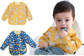 2 Pack Baby Bibs for Boy,Baby Bibs for Eating,Mess Proof Baby Bib,Full Sleeve Bib,Waterproof Bib for Toddlers