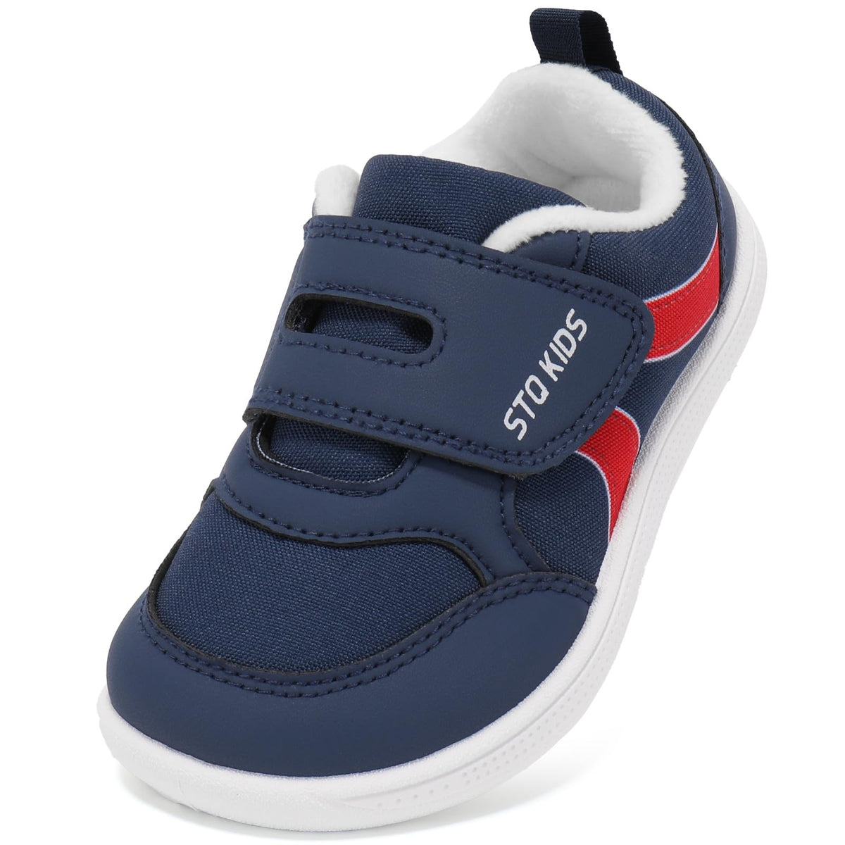 Toddler Shoes Boys Wide Toe Box Barefoot Sneakers Tennis Navy Size 9