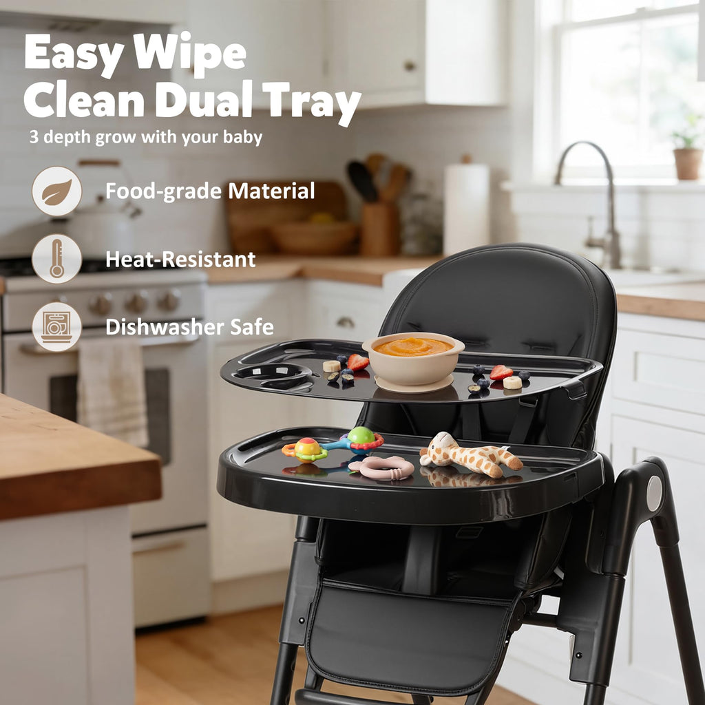 TODEFULL 3 in 1 Baby High Chair, Infant High Chairs for Babies and Toddlers