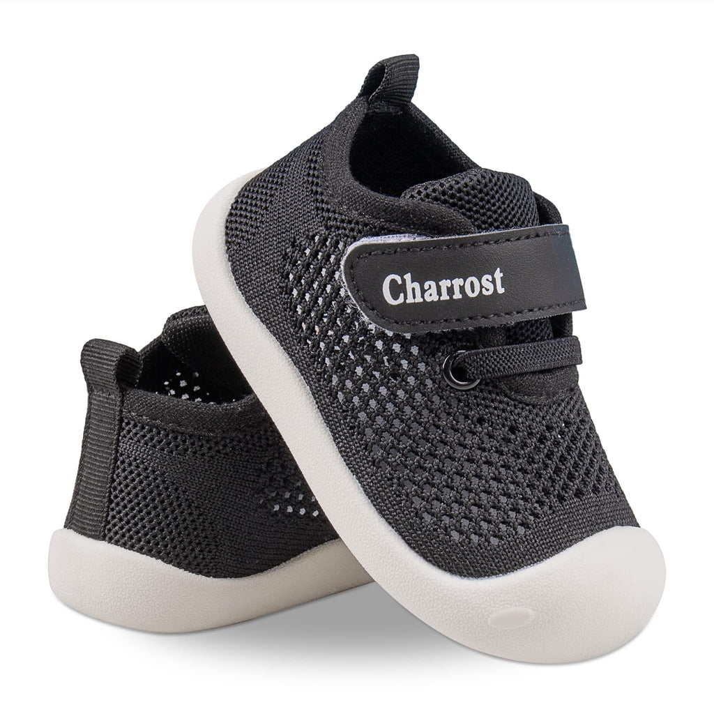 Toddler Walking Shoes Size 7 Kids Shoes Baby Boy Girls Non Slip Soft Sole Casual Flexible Lightweight Slip on Sneakers Tennis Athletic Running Shoes (Pink 20-7)