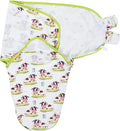 LollyBanks Baby Swaddles, 100% Organic Cotton Swaddle for Newborns Boys and Girls, 3-6 Months Swaddle Sacks with Easy Change Zipper, Baby Registry (Cow Print)