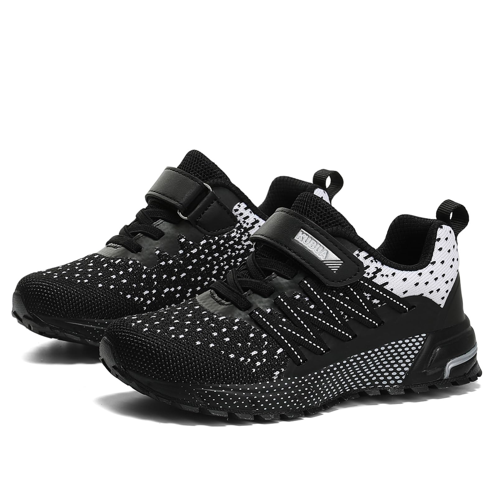 KUBUA Kids Sneakers Lightweight Boys Girls Tennis Shoes