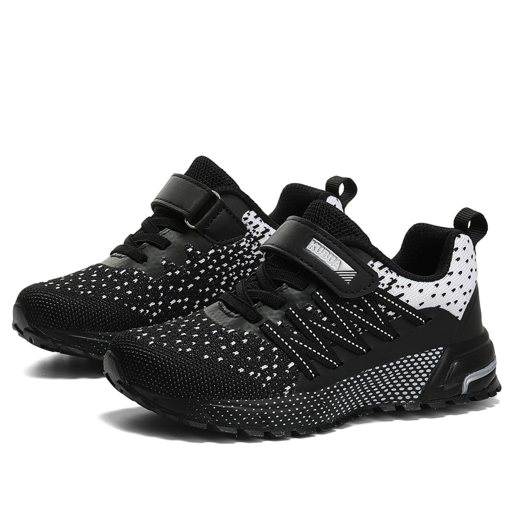 KUBUA Kids Sneakers Lightweight Boys Girls Tennis Shoes